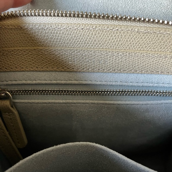 Like new Senreve Alunna original size leather bag in pebbled SAND - Picture 6 of 9